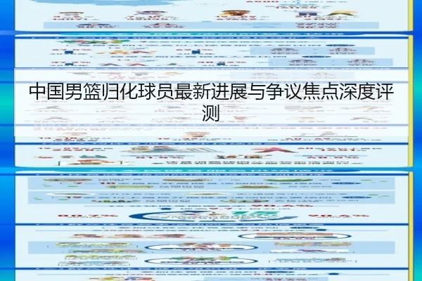 中国男篮归化球员最新进展与争议焦点深度评测